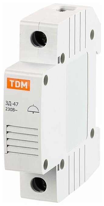 Звонок TDM Electric ЗД-47 на DIN-рейку