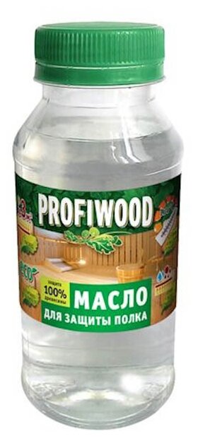 Масло PROFIWOOD для защиты полка 0.176 кг