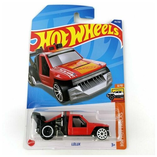 Hot Wheels Машинка базовой коллекции LOLUX красная C4982/HCT33