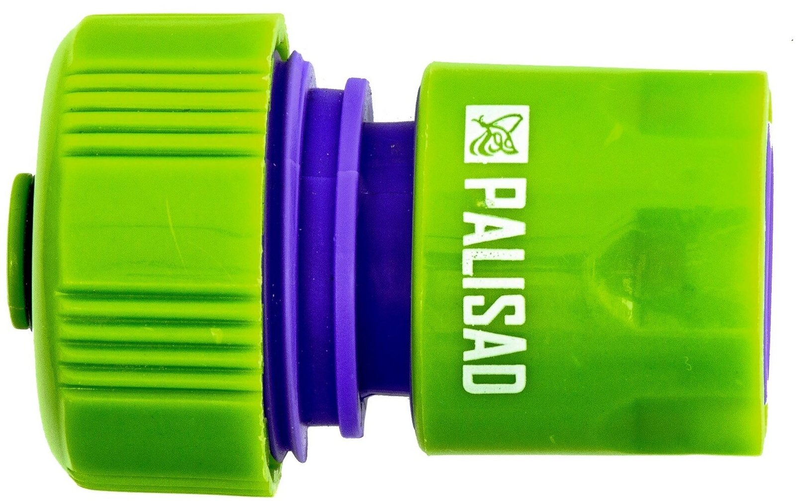 Соединитель для шланга Palisad 66165 Соединитель пластмассовый быстросъемный для шланга 3/4'' аквастоп - фотография № 10
