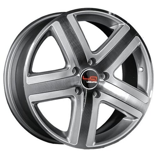 фото Колесный диск legeartis vw1 8x18 5x130 et 53 dia 71,6 (графитовый с полированными элементами)