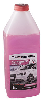 Ch005_антифриз Chemipro G12 Готовый 1kg! Красный, 0.9л CHEMIPRO арт. CH005