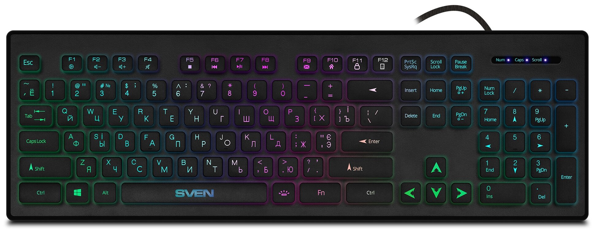 Клавиатура SVEN KB-C7500EL