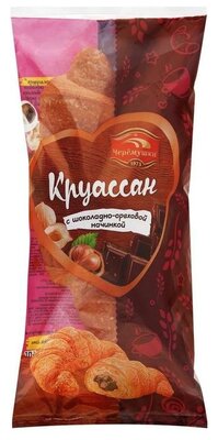 Круассан Черёмушки с шоколадно-ореховой начинкой