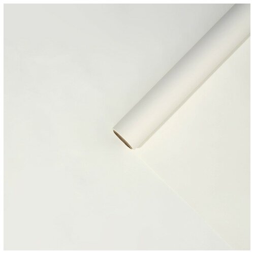Матовая пленка «Белая», 0.5 x 8 м, 55мкм