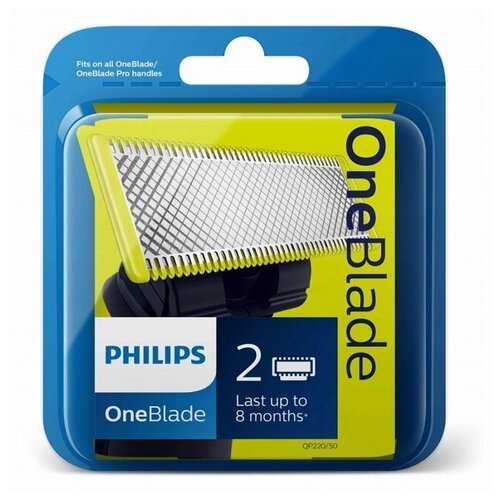 Сменные лезвия Philips OneBlade QP220/50, 2 шт