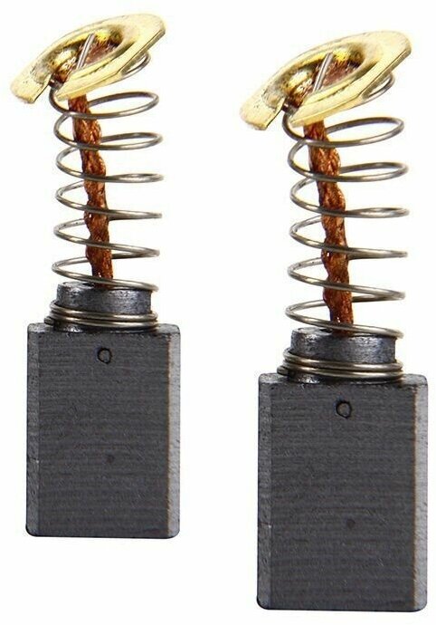 Щетки угольные 6*9*12мм(2шт) пружина, пятак — фото 1