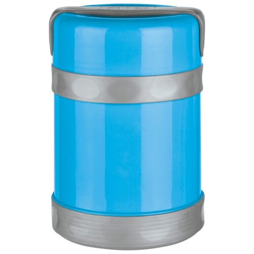 фото Термос-контейнер в пластиковом корпусе c колбой из нерж. стали bello, 1,2 л, синий mallony