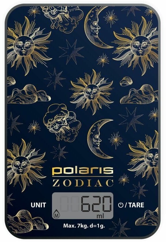 Весы кухонные Polaris PKS 0759DG рисунок