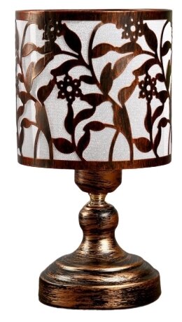 Лампа декоративная RISALUX 4430174, E27, 40 Вт, бронзовый