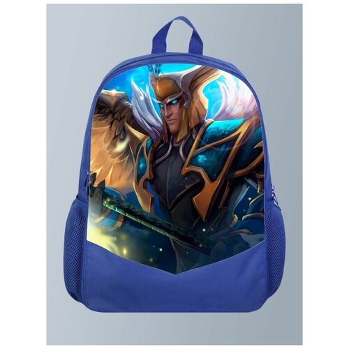 фото Голубой рюкзак с принтом игра дота dota, moba - 156 brutbag