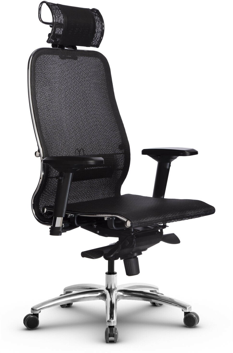 Компьютерное кресло Samurai S-3.04 MPES, сетка х2, черный плюс