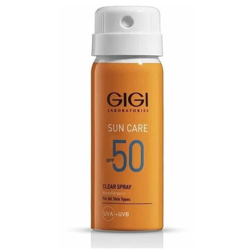 GiGi Солнцезащитный спрей для лица Sun Care Clear Spray SPF50 40мл