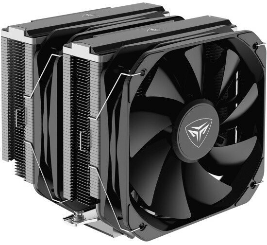 PCCooler Вентиляторы G6 BK S115X 1200 1700 20XX AM4 AM5 TDP 250W 2x130mm PWM FAN 6 тепловых трубок 6мм 400-1600RPM 10-29dBa