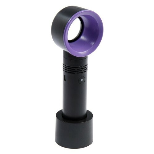 Уценка Портативный вентилятор LuazON LOF-06 безлопастной 3 скорости 800 мАч черный 85000₽