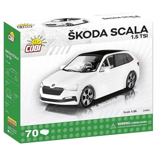 Cobi. Конструктор арт. 24583 Автомобиль Skoda Scala 1. 5 TSI 70 дет.