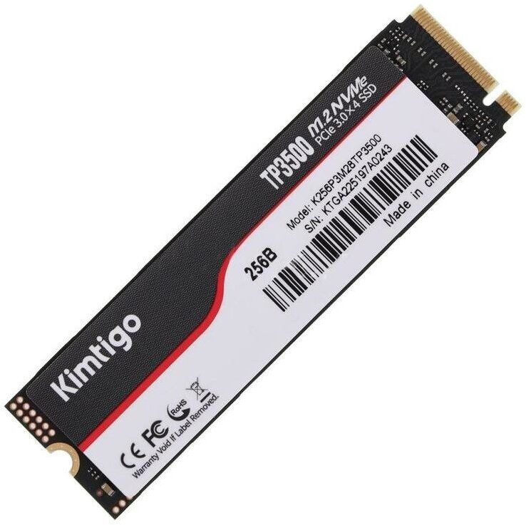 Твердотельный накопитель SSD M.2 256Gb KIMTIGO TP-3500 K256P3M28TP3500 - фотография № 2