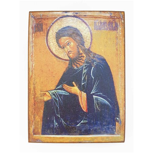 Икона Иоанн, размер иконы - 10х13