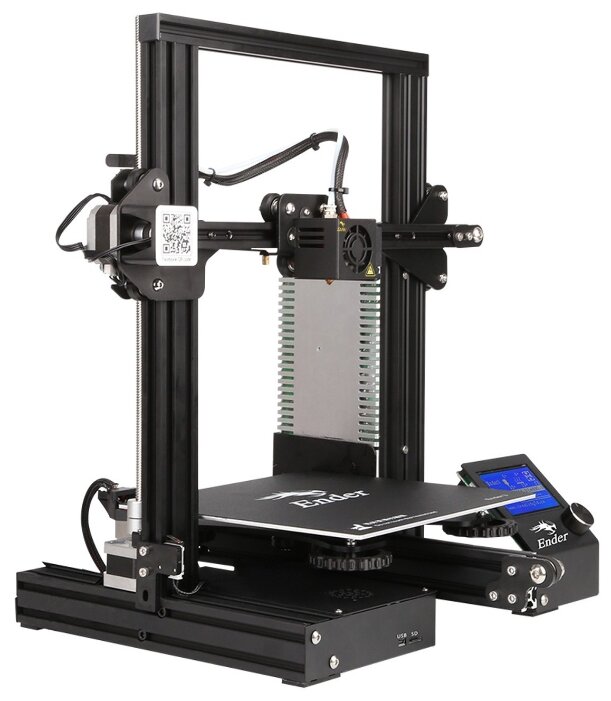 3D-принтер Creality3D Ender 3 черный фото 3