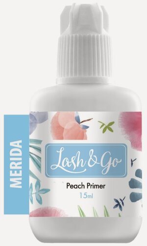 Изображение товара Праймер Lash&Go "Merida", для ресниц, с ароматом персика, 15мл