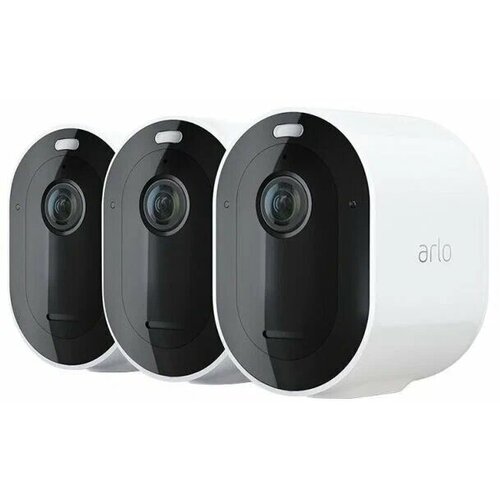 arlo pro 3 floodlight camera fb1001 Камера видеонаблюдения Arlo Pro 4 (3 шт.)