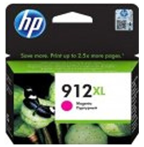 Картридж HP 3YL82AE 912XL пурпурный увеличенной ёмкости (825 стр)