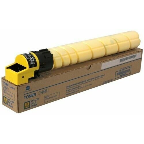 Тонер Konica Minolta TN328Y H Toner Yellow, Арт. AAV825H / AAV825G