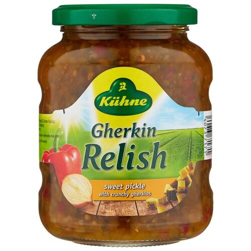 фото Соус kuhne relish с огурцами