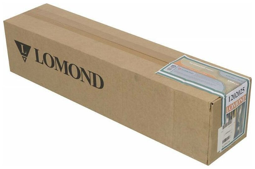 Бумага Lomond для САПР и ГИС 1202025 24(A1) 610мм-30м/120г/м2/белый матовое для струйной печати втул