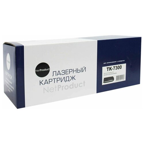 Картридж NetProduct N-TK-7300, 15000 стр, черный тонер kyocera tk 7300