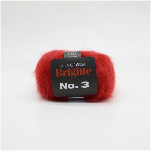 Пряжа 2 мотка Brigitte №3 Lana Grossa мохер