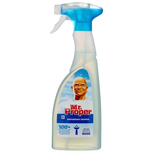 фото Спрей бережная уборка mr. proper