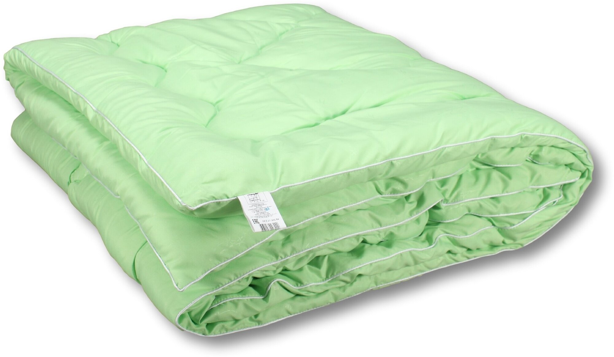 Одеяло Альвитек "Бамбук - Традиция зимнее" 1,5 спальный, 140х205, с наполнителем Бамбуковое волокно, ПЭ