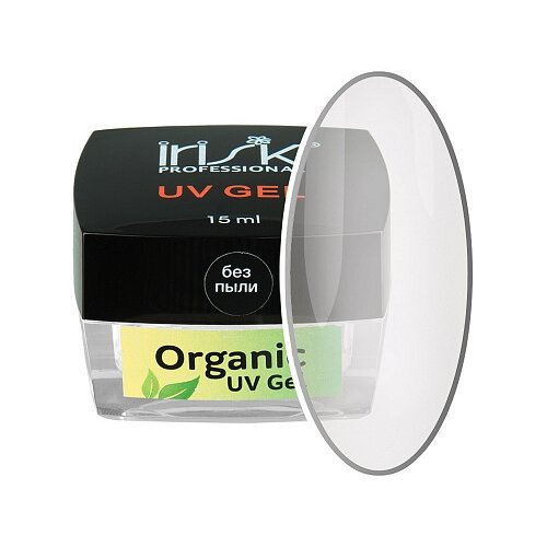 Irisk Professional гель Organic (Premium Pack) однофазный для моделирования, 15 мл, №01 Clear irisk гель универсальный organic в дой паке 01 clear 100 мл