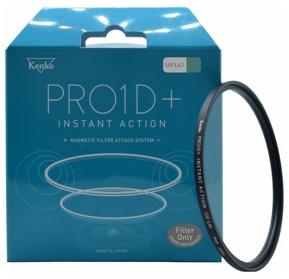 Фильтр KENKO PRO1D+ INSTANT ACTION UV L41 55mm (магнитный+адаптер)