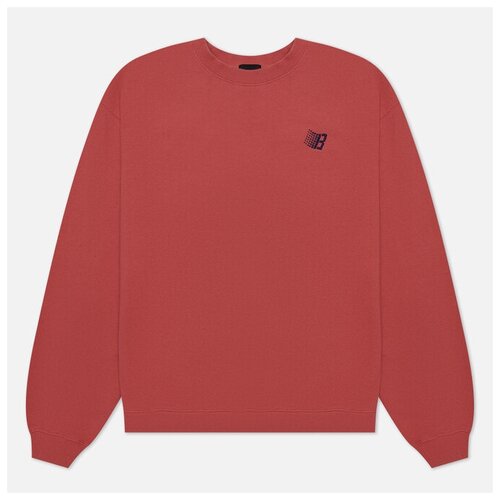 фото Мужская толстовка bronze 56k b logo embroidered crew neck розовый , размер s bronze56k