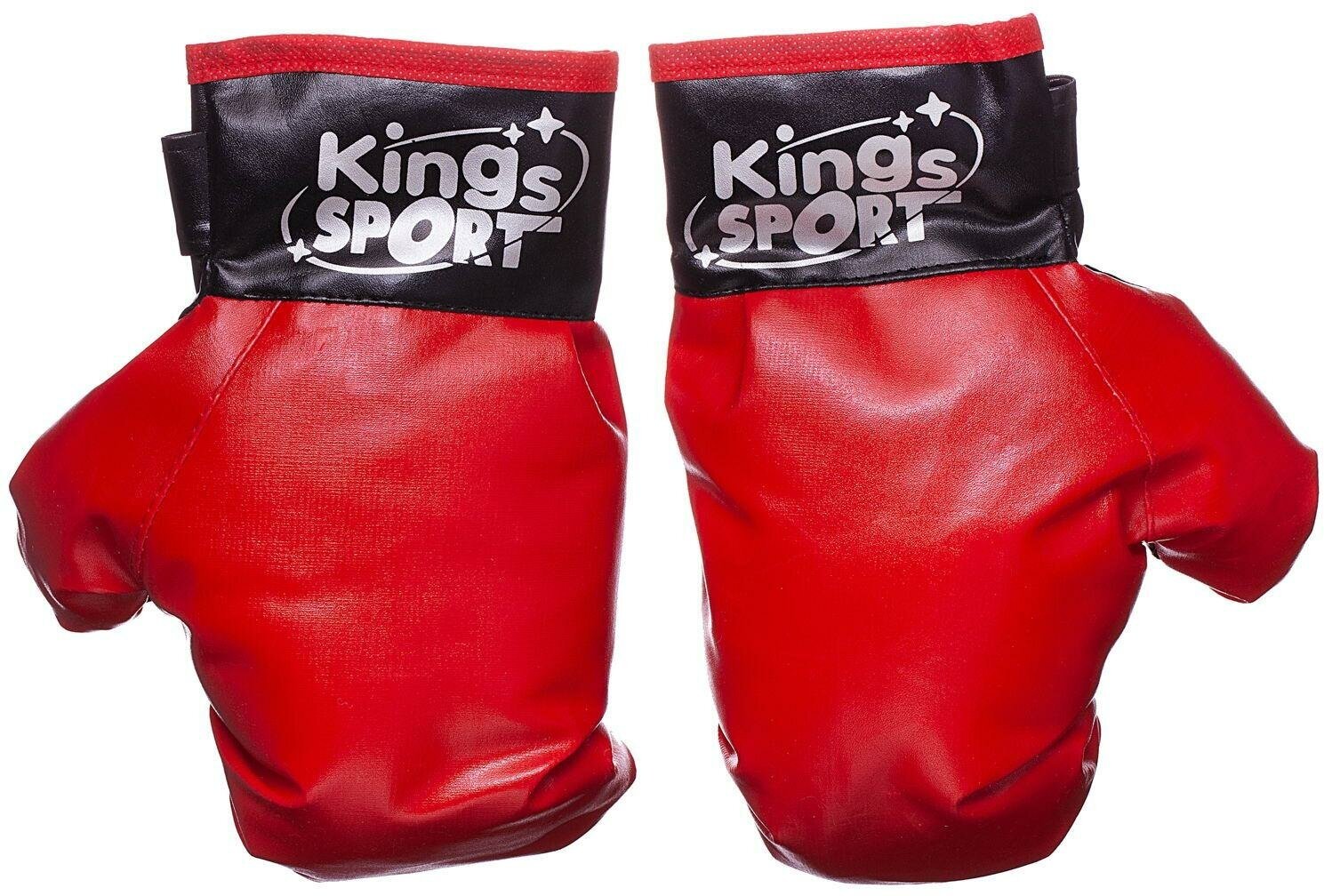 Набор боксерский Junfa Точный удар: груша 56 см и перчатки WA-C9448