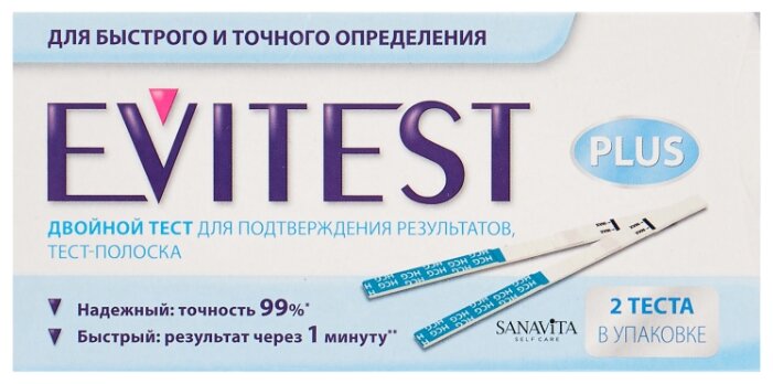 Тест EVITEST Plus для определения беременности