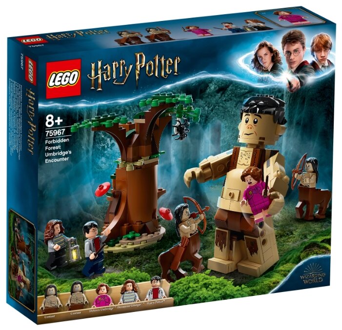 Купить Конструктор LEGO Harry Potter 75967 Запретный лес: Грохх и Долорес Амбридж по низкой цене с доставкой из Яндекс.Маркета (бывший Беру) - LEGO Гарри Поттер ⚡