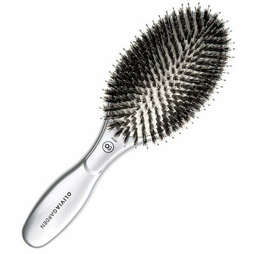 Щётка для волос Expert Care Oval Boar&Nylon Bristles Silver щетина+нейлон