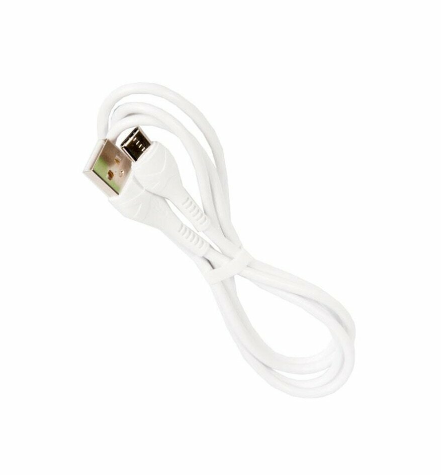 Cable / Кабель USB HOCO X37 Cool для Type-C, 3.0 A, длина 1.0 м, белый