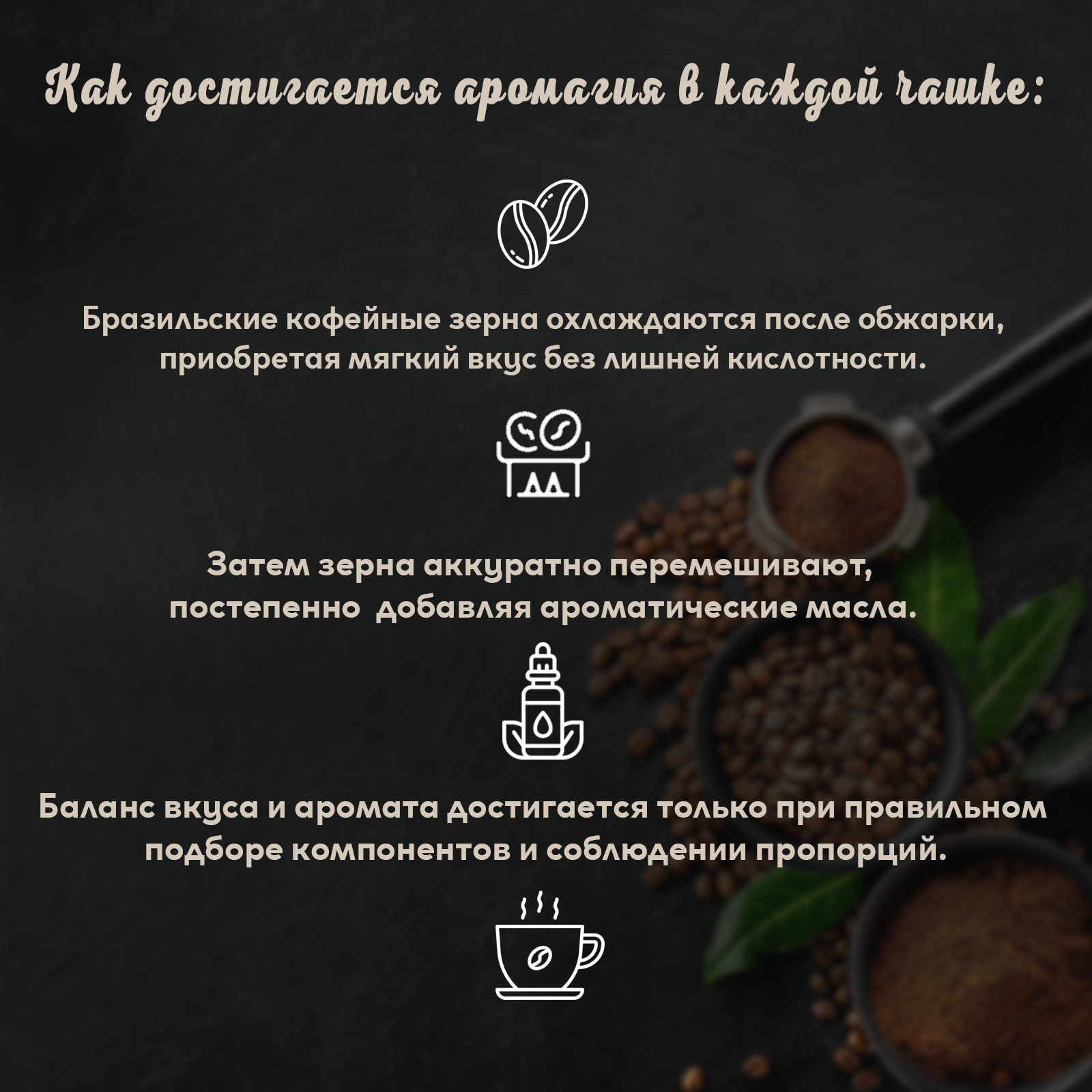 Кофе ароматизированный в зернах 1кг Французская ваниль 100% арабика * SOLNERO Aromatizzato "Vaniglia francese" - фотография № 4