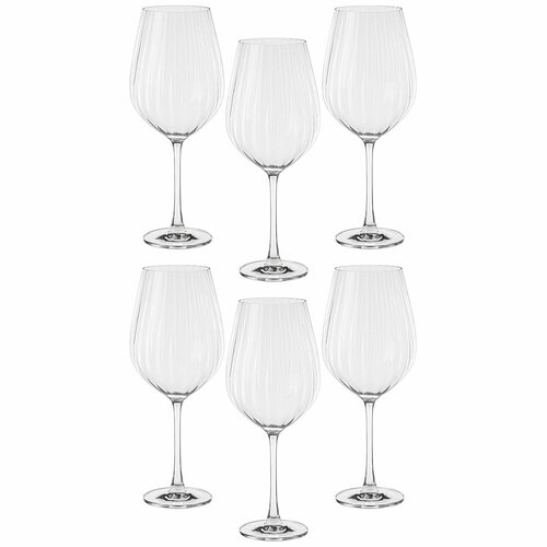 Набор бокалов для вина columba optic из 6шт 850мл (181581)