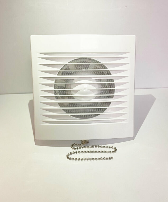 Вентилятор накладной Ванвент ВВ 100 СВ (со шнур вкл/выкл) - фотография № 1