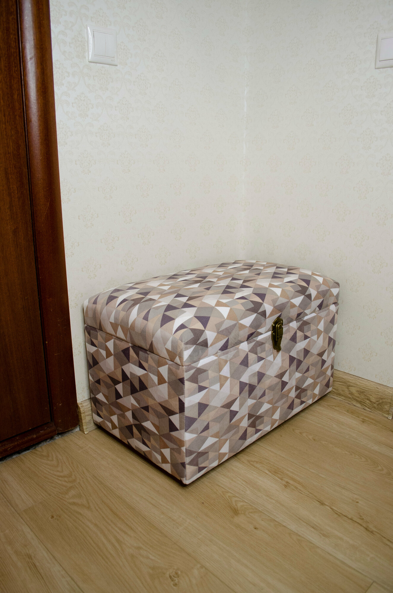 Банкетка OCTOBERHOME , принт геометрия Hoff - фото №5