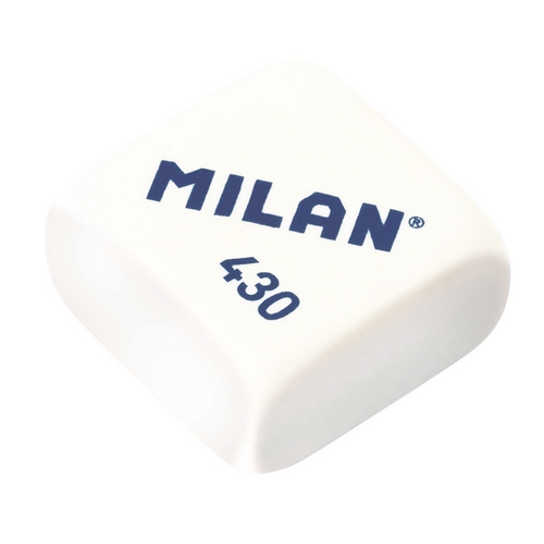 Milan Ластик каучуковый Milan 430, цв. в ассорт ластик milan duo 730 пластик 61х23х12мм 30шт cpm730