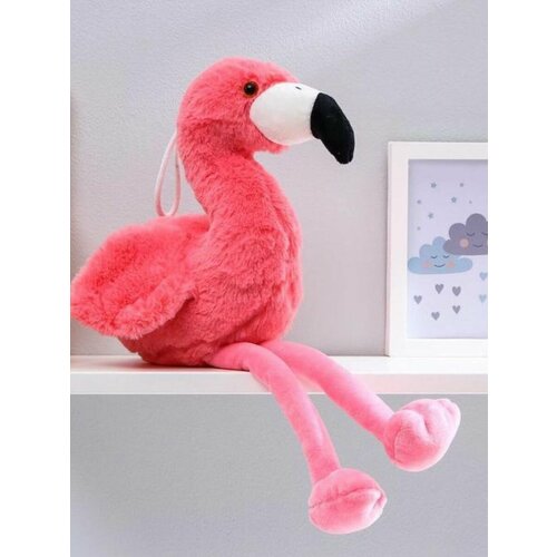 Мягкая игрушка Фламинго розовый  25 см.