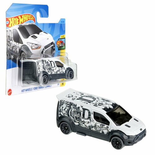 Машинка Hot wheels базовая коллекция в дисплее FORD TRANSIT CONNECT гайка колеса ford transit connect tourneo connect 02 basbug bsg30230021