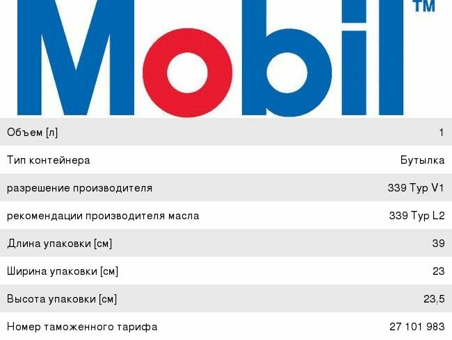 Масло трансмиссионное Mobil ATF 220 красный 1 л - фото №19