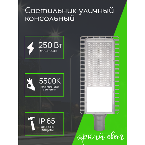 Светильник уличный консольный 250Ватт